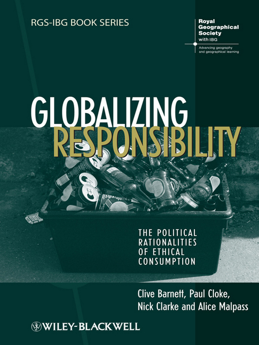 Title details for Globalizing Responsibility by Clive Barnett - Available